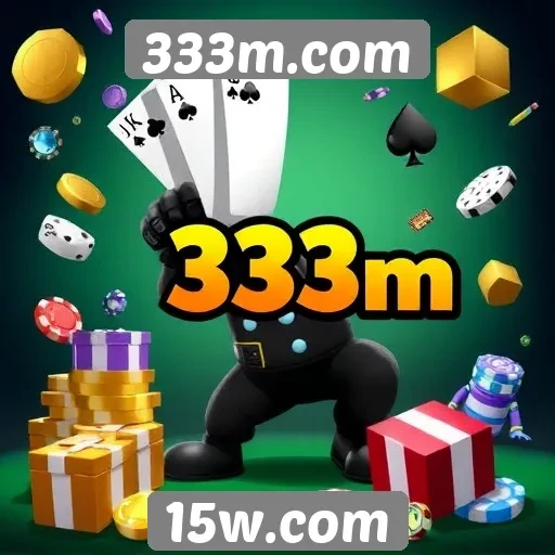 Exploração das categorias de jogos no site 333m.com