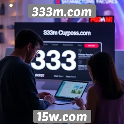 Experiência de usuário no site 333m.com